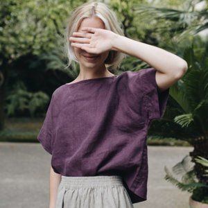 Linenfox Mona top